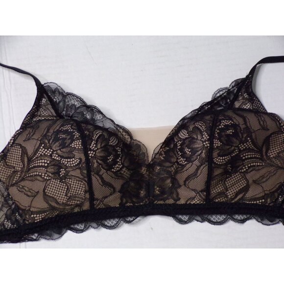 🆕NATORI Muse Full Wireless T-Shirt Bra 32C Black #733251 - Picture 9 of 12